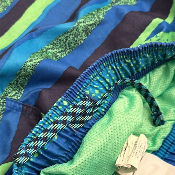 Nike multicolor stripe breaker mesh lined 8” volley swim shorts - Picture 9 of 11